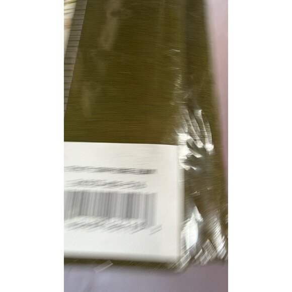 12" X 12" Strap-Hinge Scrapbook Album With Palm Leaf Print & Olive Spine - Picture 6 of 6